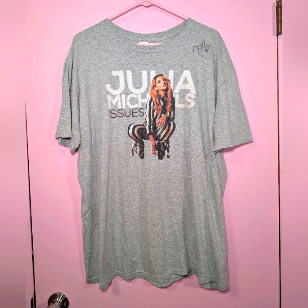 Autographed Julia Michaels Pop Star T-Shirt